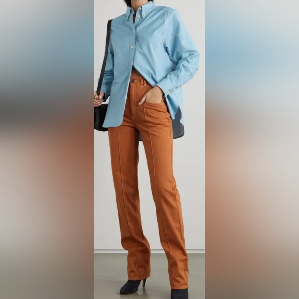 ISABEL MARANT Women's  Lirokae Pants - Terracotta New Without Tags FR 40 US 8